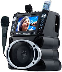 Karaoke USA GF846 DVD/CDG/MP3G Karaoke System with 7" TFT Color Screen