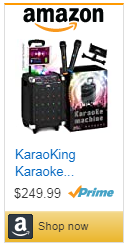KaraoKing Karaoke Machine for Kids & Adults