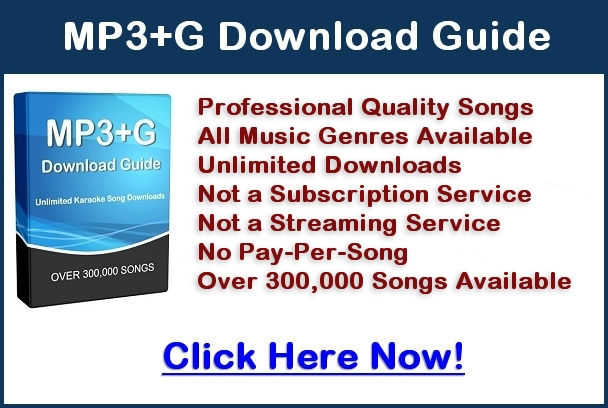 Free Karaoke MP3+G Song Downloads